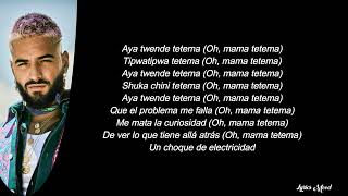 Maluma, Rayvanny - Mama Tetema LETRA