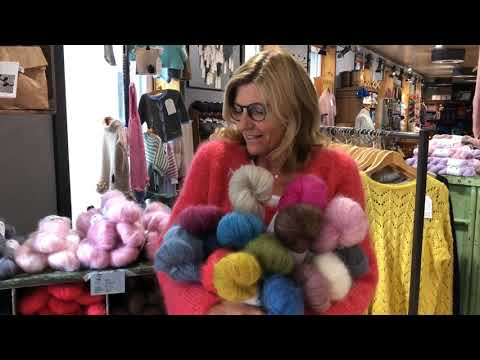 Video: ANNA Pullover. Stricken - Stricken, Stricken, Pullover, Mohair, Effektgarn