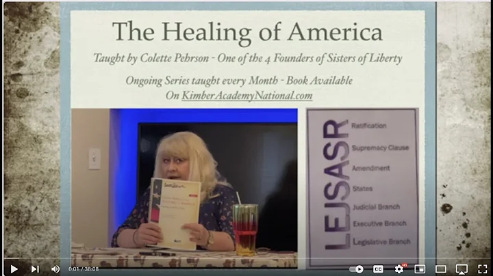 Colette Pehrson "Healing of America"- What 95% of ...