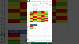 Count colored cells in excel 😱😱🔥#shorts #excel screenshot 4