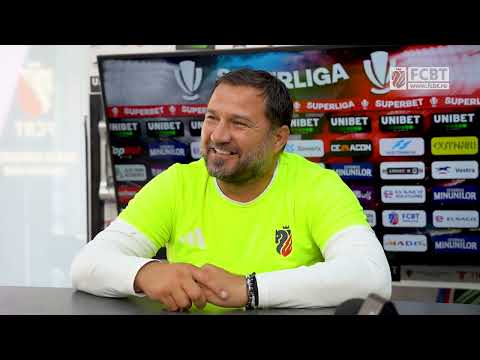 Marius Croitoru la conferința de presă înainte de partida dintre FC Botoșani și Csíkszereda