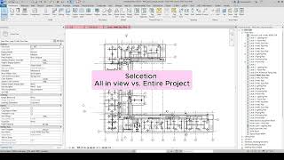 Select Elements in a View vs. the Entire Project
