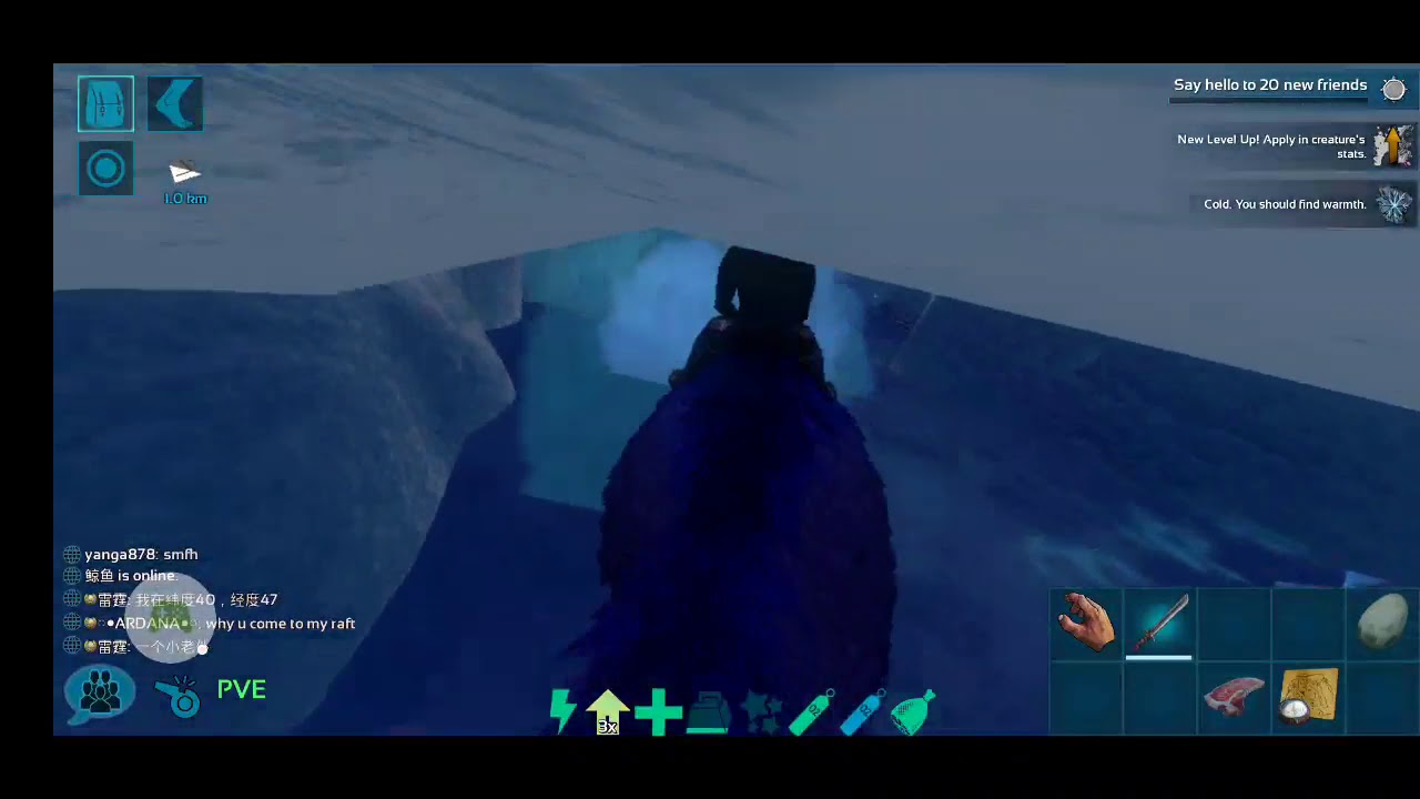 Ark Hard Ice Cave Run