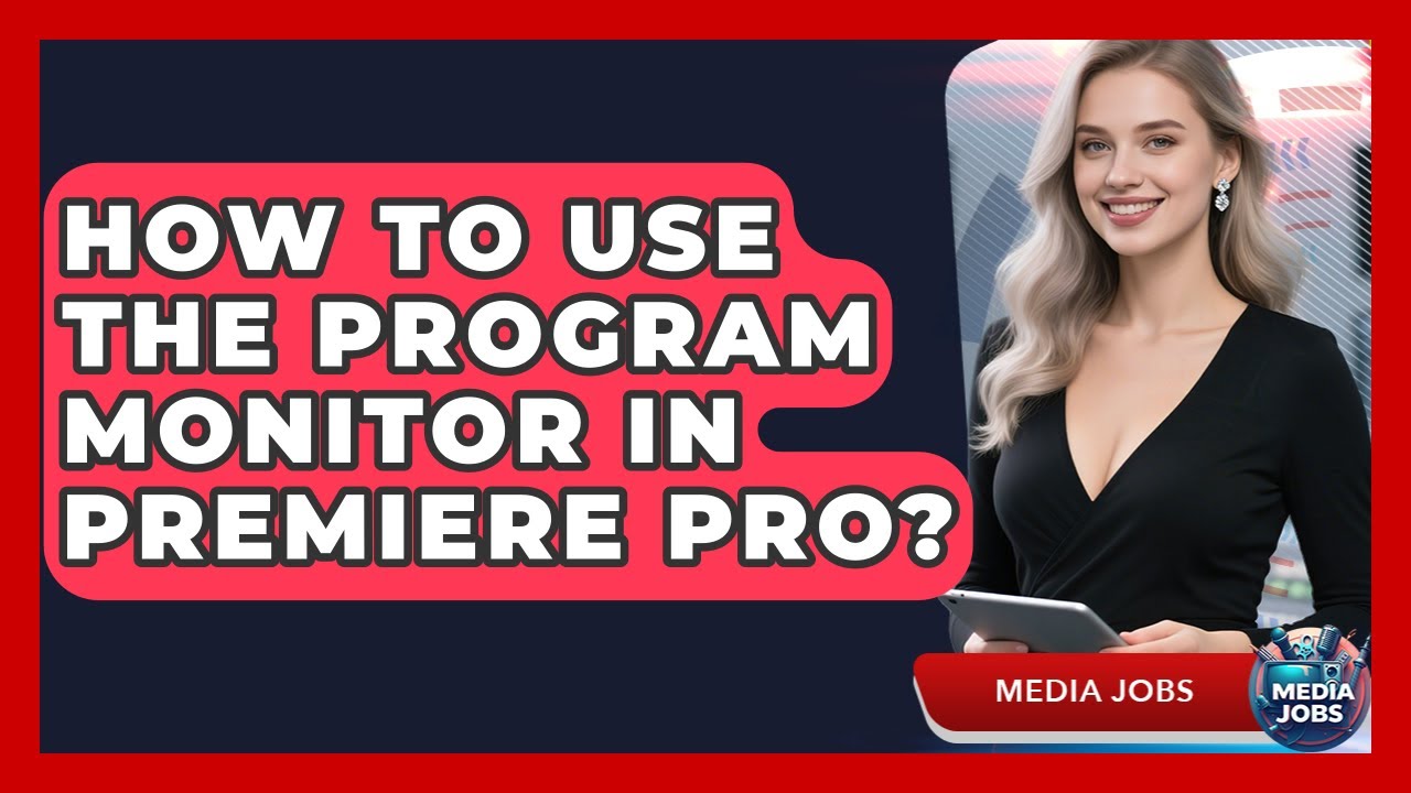 How To Use The Program Monitor In Premiere Pro? | Media Jobs - YouTube