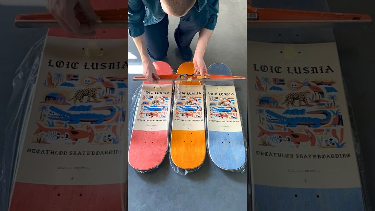 How to hang 3 skateboards on the wall (with Tigerclaw hanger)