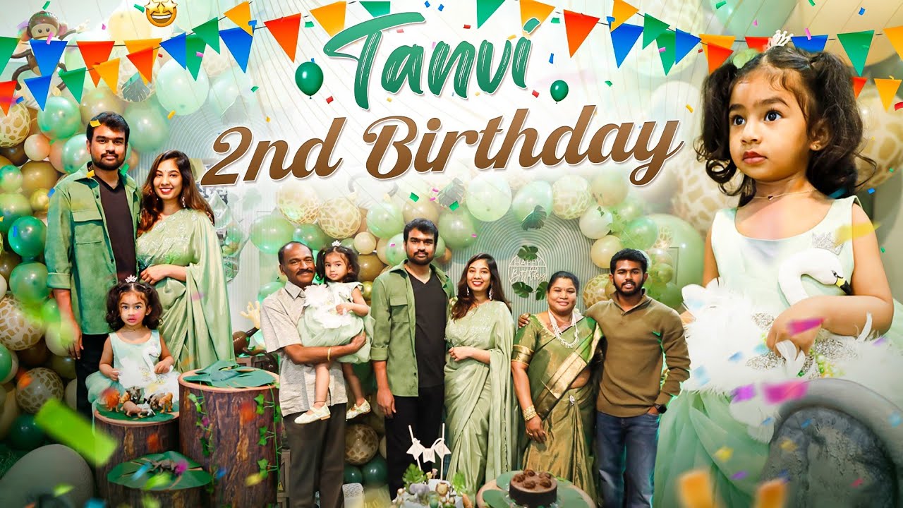  Birthday Decor|Return gifts|Outfits|Safari themed birthday |Food menu|Unique 2nd Birthday Ideas