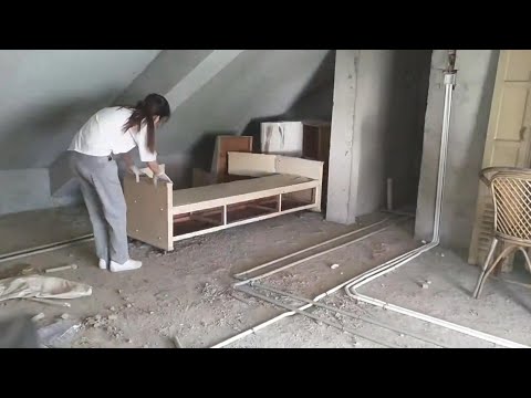 Beautiful girl renovated her house u0026 She left the city and rented a cheap house Free Life Full video