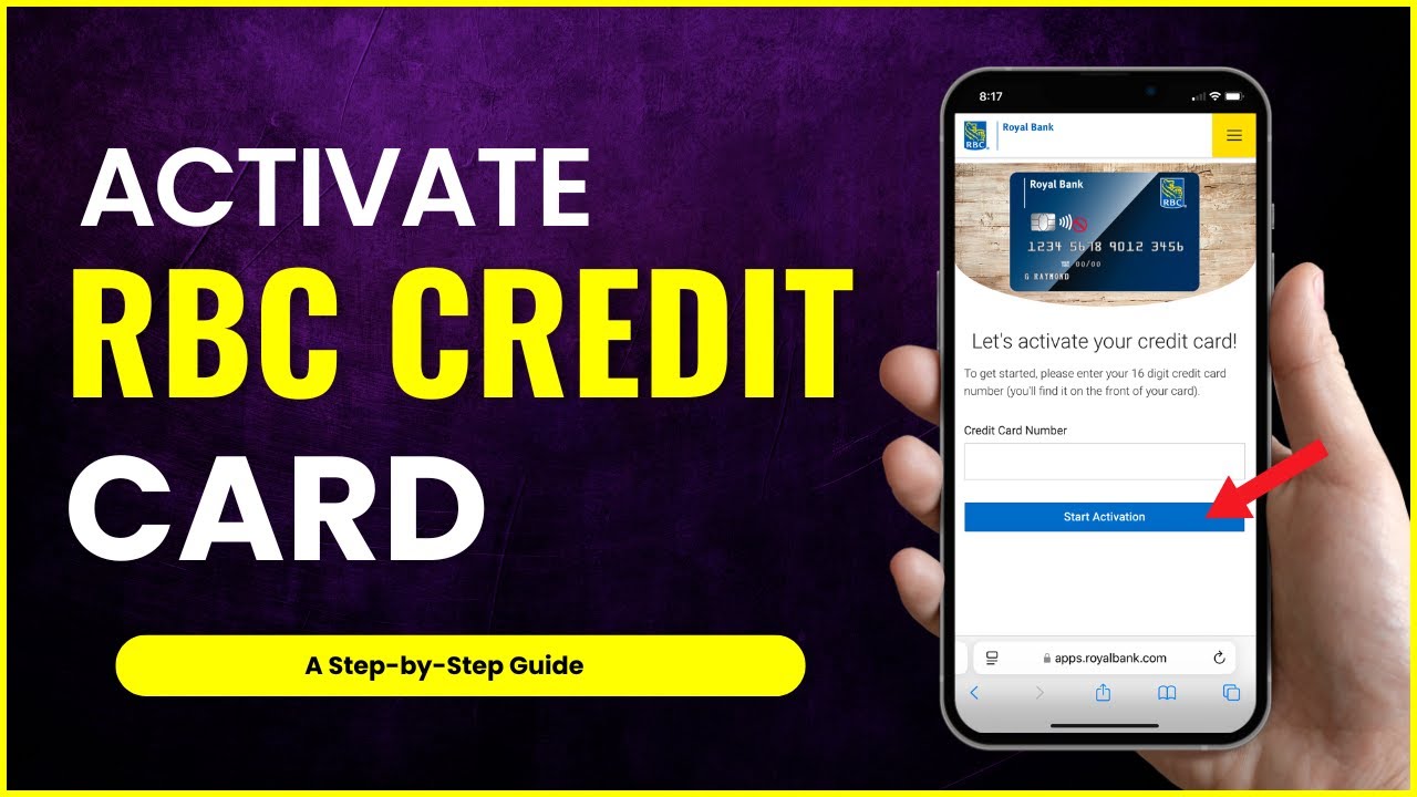 How to Activate RBC Replaced Credit Card - YouTube