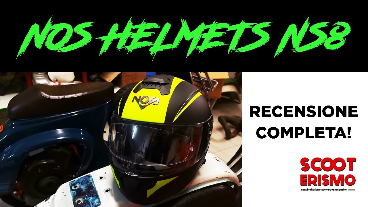 Casco modulare NOS Helmets NS-8. Recensione completa. - YouTube