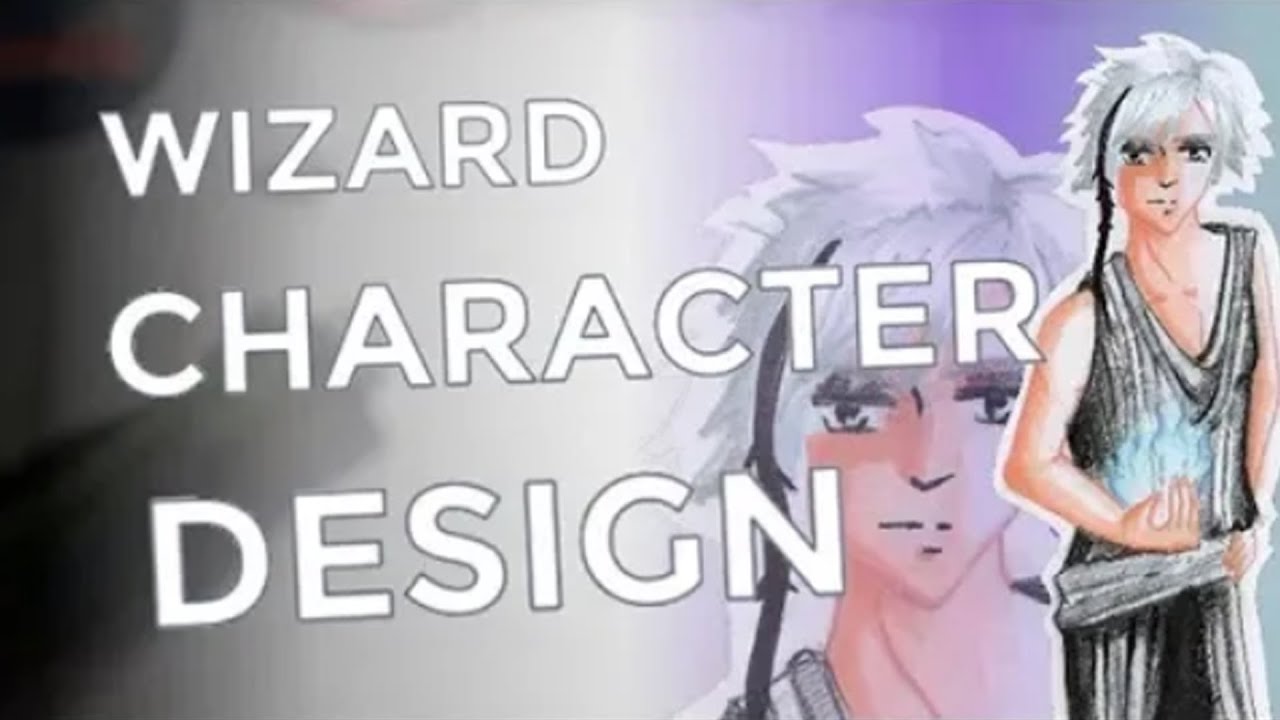 How to draw Shell Wizard - Manga Character Desing tutorial