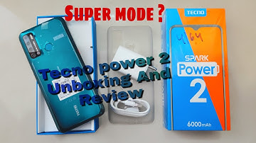 Tecno Spark Power 2 UNBOXING and REVIEW 🔥 6000 mAh 🔋 18W Fast Charging⚡️ Best in 2021 under 10k