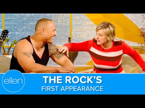 Dwayne ‘The Rock’ Johnson’s First Appearance on ‘Ellen’