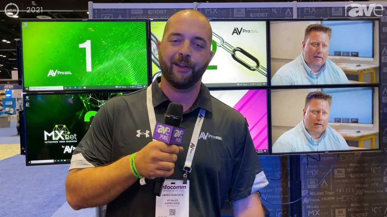 InfoComm 2021: AVPro Edge Shows Off MXNet AV-over-IP Video Distribution Ecosystem