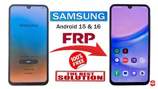 Fix Samsung Galaxy FRP Unlock Step by Step for Android 15 \& 16 100% No Cost✅