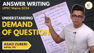 Understanding Demand of UPSC Mains Question | AIR 86, Asad Zuberi (IFS) | Answer Writing @TripodUPSC