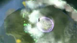 Spore finding earth then BLOWING IT UP