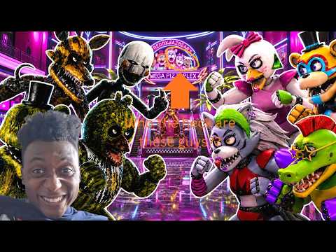 [SFM FNaF] Security Breach vs FNAF 3 Phantoms Animation @Animation-Time reaction
