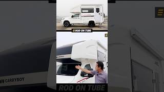 การกำหนดระยะยื่นด้านหน้าของมอเตอร์โฮม #motorhome #carryboy #truckcamper #toyotarevo