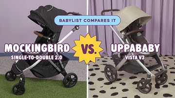 UPPAbaby Vista V3 vs Mockingbird 2.0 | Best Single To Double Stroller in 2025?