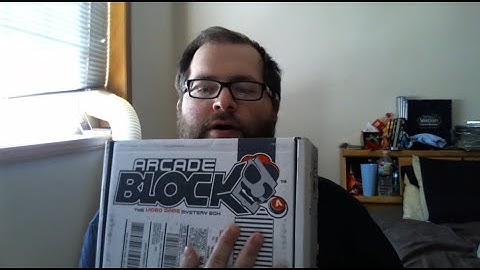 Arcade Block May 2015 Unboxing