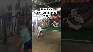 Age 6 Fastball #sports #shorts  #baseball How Fast? #subscribe #throwbackthursday