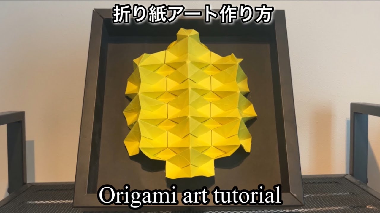 Origami art tutorial No.30 Thousand mini ver - YouTube