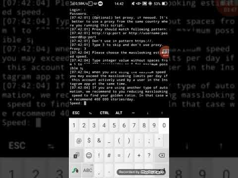 Working with termux to get followers on IG, Read Description