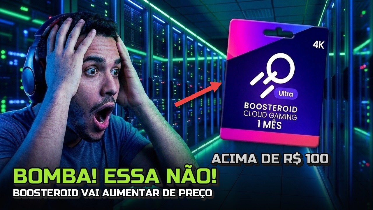 BOMBA!!!! BOOSTEROID VAI AUMENTA PRA MAIS DE R$100? MAS SEM LIMITE!