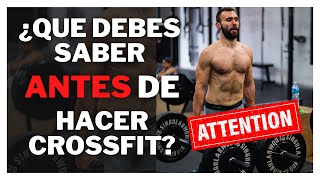 5 CONSEJOS que debes saber Antes de Hacer CROSSFIT ⚠️⚠️ (MUY IMPORTANTES) 5 CONSEJOS que debes saber Antes de Hacer CROSSFIT ⚠️⚠️ (MUY IMPORTANTES)