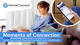 Vask Tøy Med Home Connect Via Telefonen