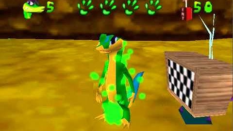 Gex 64 - Remote and extra life cutscene skips