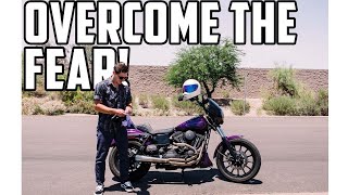 How To Start Drifting Your Harley Dyna - Overcoming The Fear!