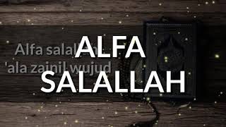 Alfa Salallah Lirik (Fajar Rosid)