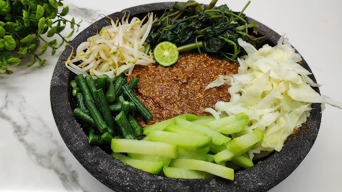 RESEP LOTEK MAKANAN KHAS SUNDA YG ENAK - YouTube