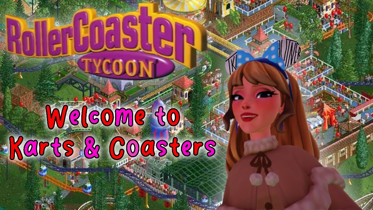 Karts & Coasters Gameplay - ROLLERCOASTER TYCOON 1999