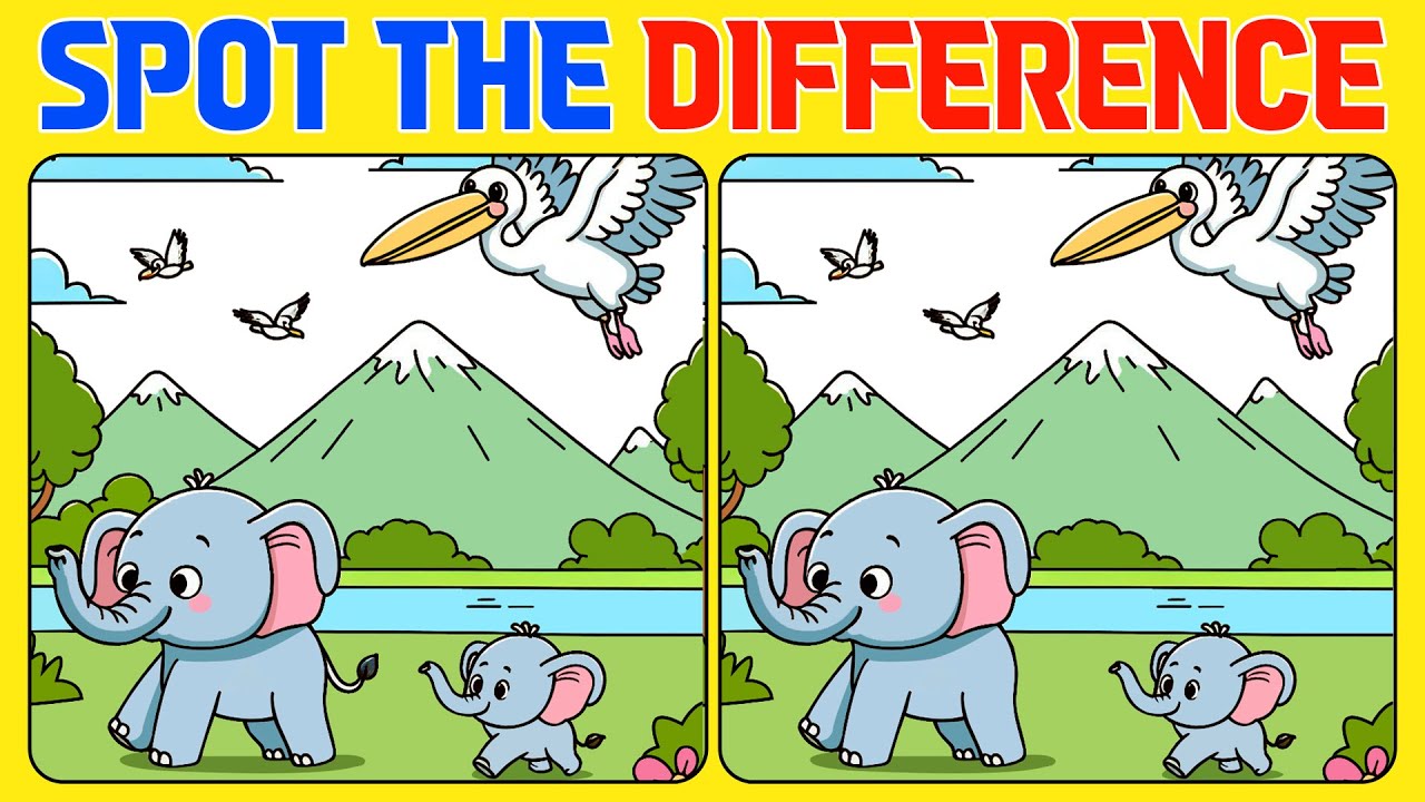 🧠🧩Spot the Difference | Puzzle Games 《A Little Difficult》