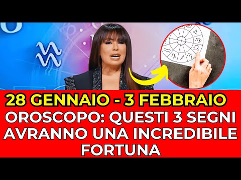 Video Oroscopo Ada Alberti: 28 gennaio - 3 febbraio. Super fortuna per questi segni