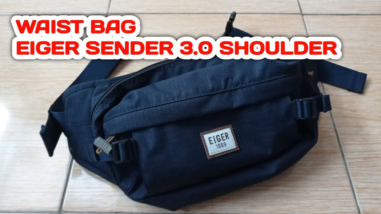 Review Tas Waist Bag Eiger Sender 3.0 Shoulder - YouTube