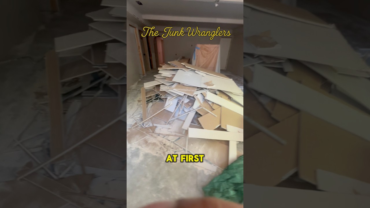 Sheetrock removal in Atlanta GA. 