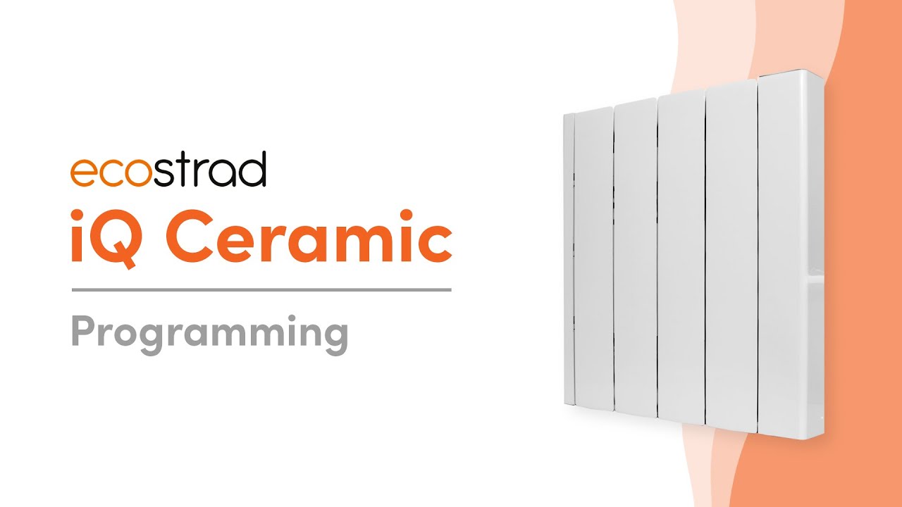 Ecostrad iQ Ceramic - Programming