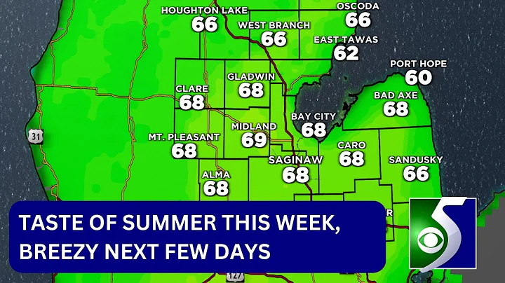 First Alert Forecast: Monday afternoon, April 10