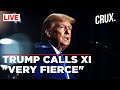 Donald Trump News | Trump Speech In Iowa | Donald Trump Calls Xi &quot;Strong Like Granite&quot; | Trump Live
