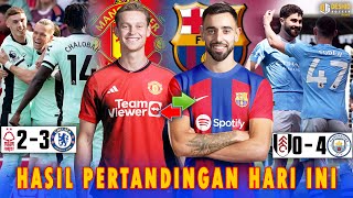 HASIL LIGA INGGRIS: Man City Rebut Puncak Klasemen, Chelsea Menang - Bruno Fernandes Barter De Jong