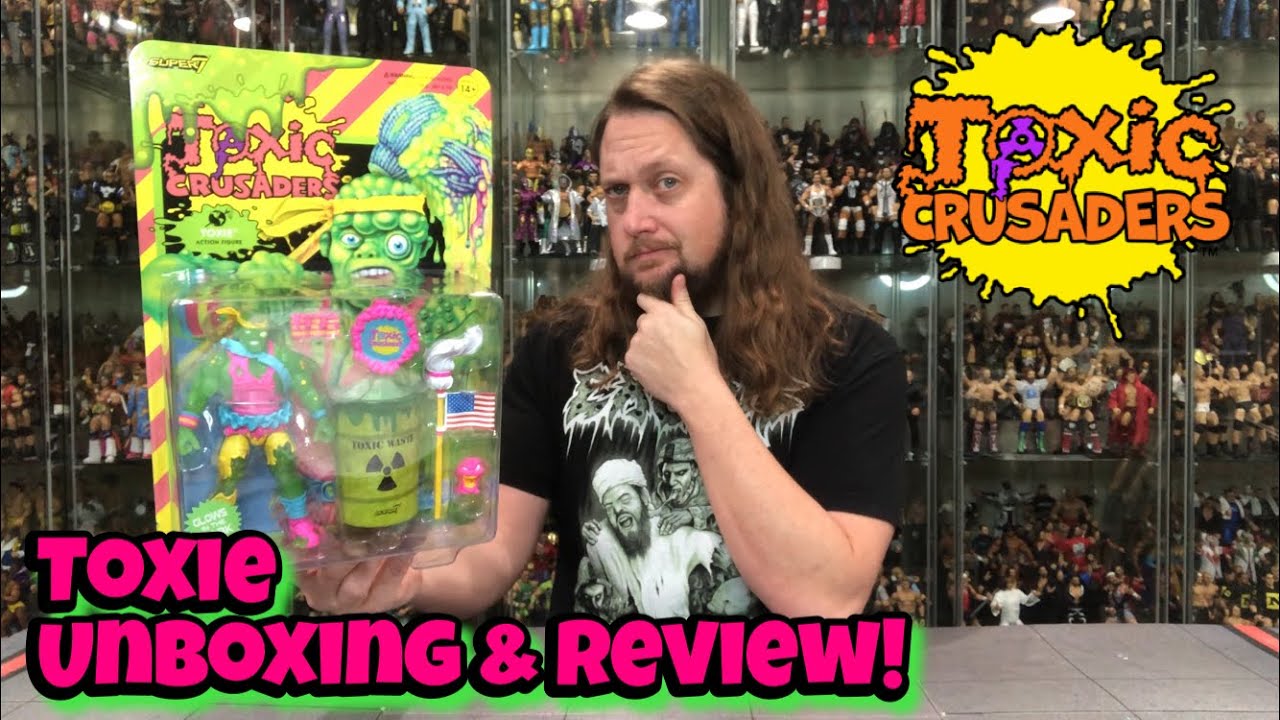 Toxie Toxic Waste Edition Toxic Crusaders Super 7 Unboxing & Review!