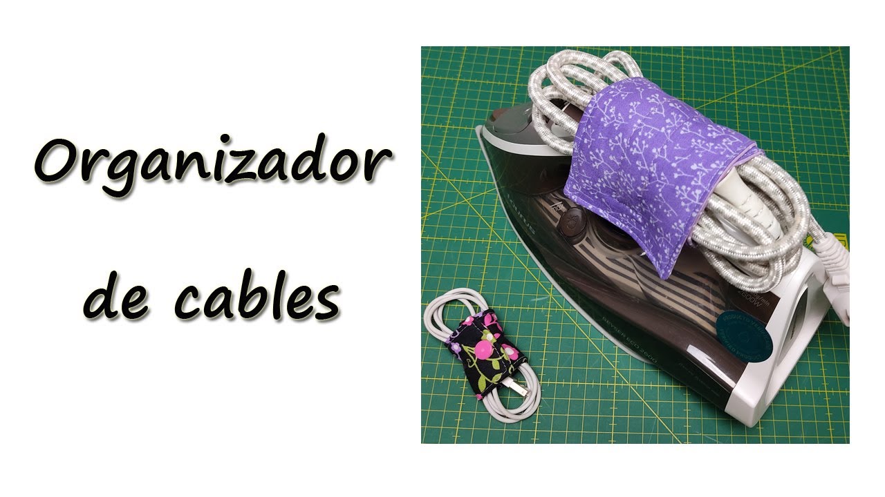 Organizador de cables - 2 tipos (para la plancha y otros pequeños)