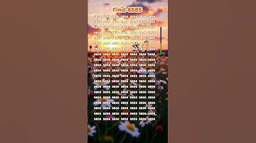 Can you find 6585? #puzzle #brainteaser #numberchallenge #shorts