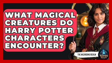 What Magical Creatures Do Harry Potter Characters Encounter? - The Wizarding Realm