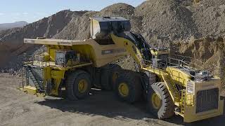 The versatile Komatsu WE1850 3 hybrid wheel loader