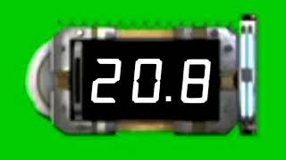 SASUKE Final Stage Timer, Different Font Test