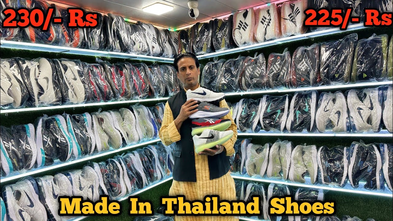 Made in Thailand shoes ₹225🇹🇭😍 First Copy shoes Wholesale Market